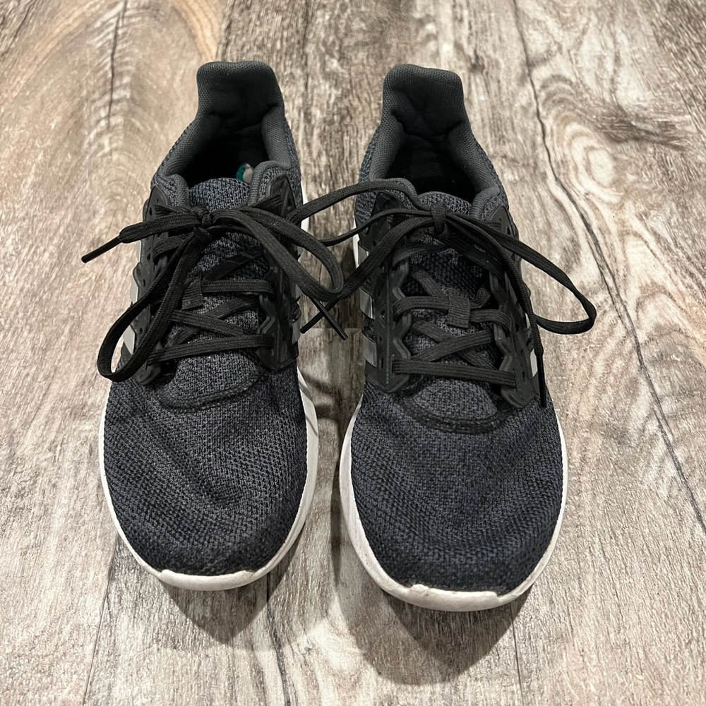 Black adidas shoes